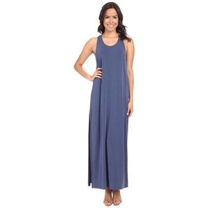 BCBGMaxAzria *Teal* Racerback Maxi Dress